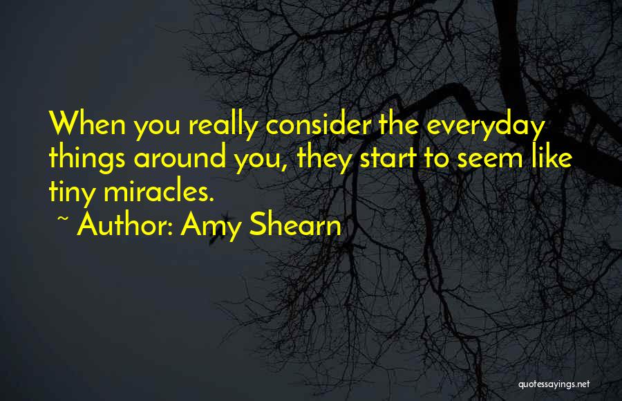 Start Everyday Quotes By Amy Shearn