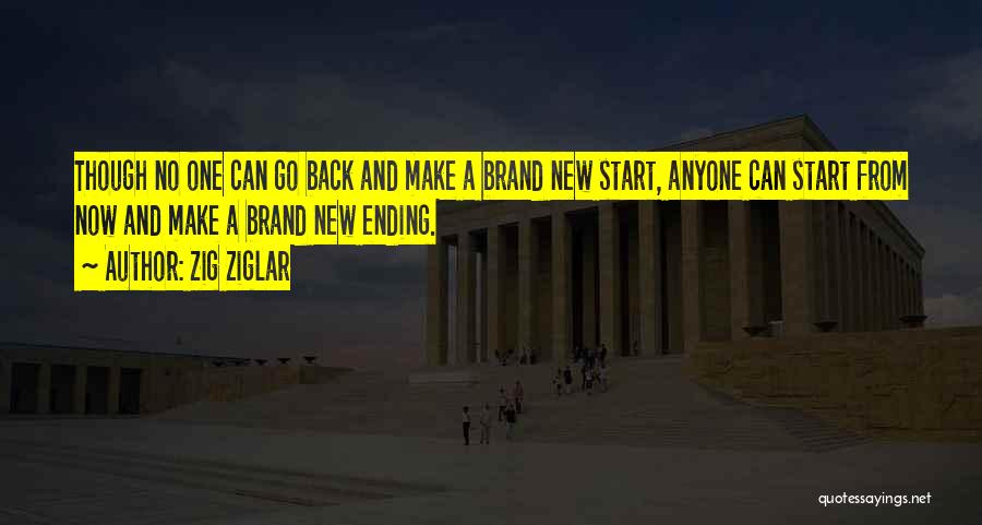 Start From Now Quotes By Zig Ziglar