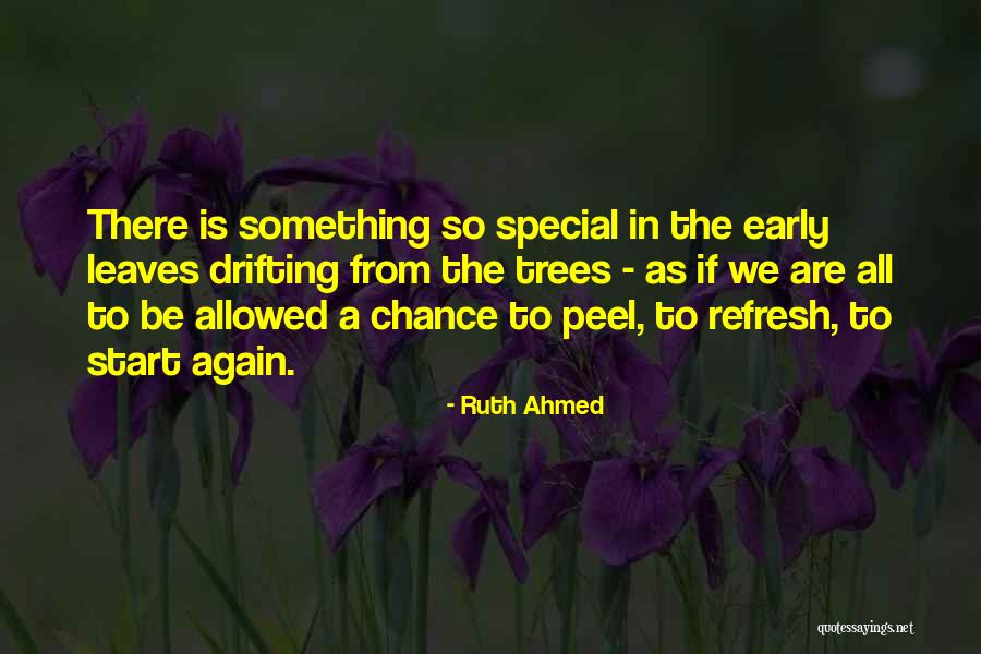 Start Life Again Quotes By Ruth Ahmed Start Life Again Quotes By Ruth Ahmed