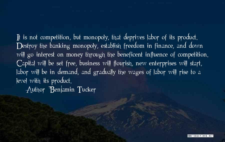 Start New Business Quotes By Benjamin Tucker