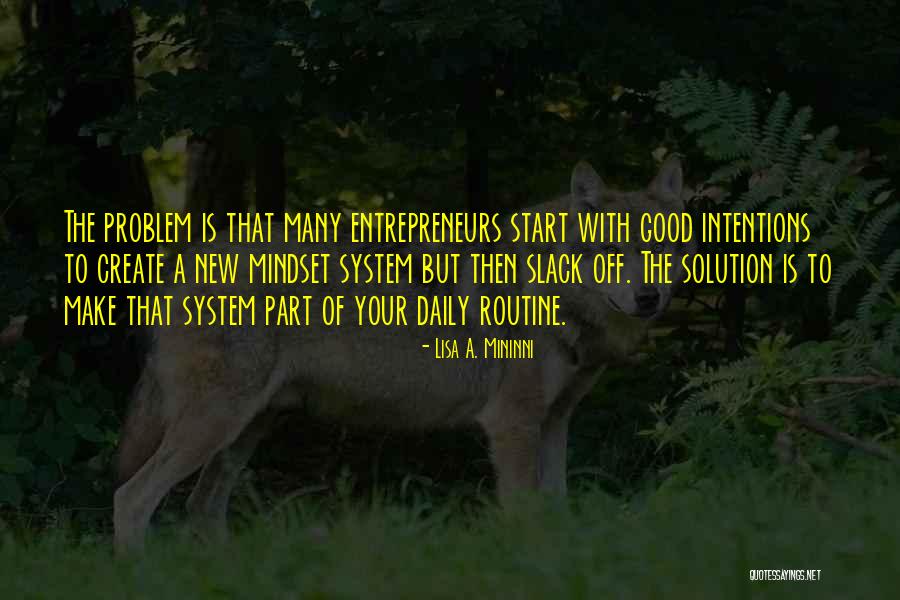 Start New Business Quotes By Lisa A. Mininni