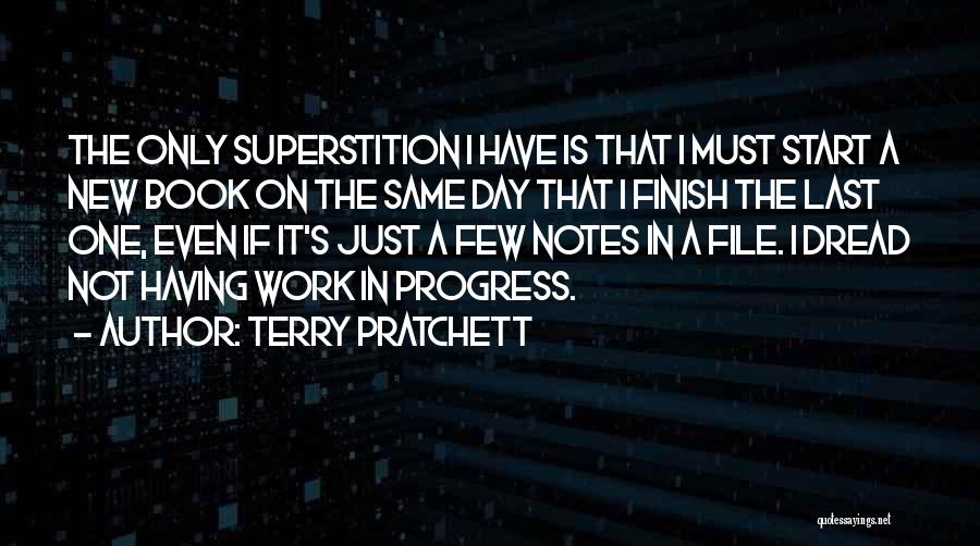 Start New Day Quotes By Terry Pratchett