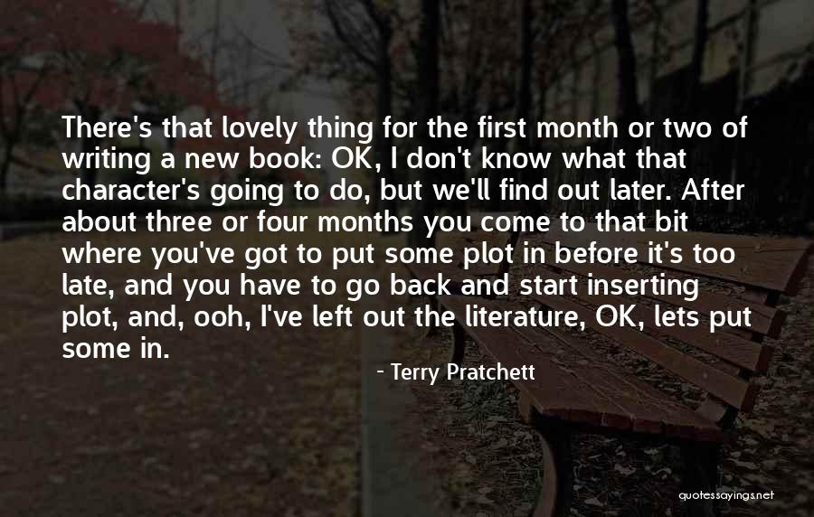 Start New Thing Quotes By Terry Pratchett