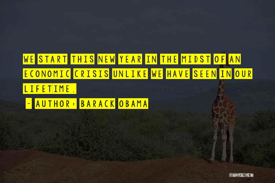 Start New Year Quotes By Barack Obama