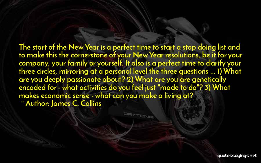 Start New Year Quotes By James C. Collins