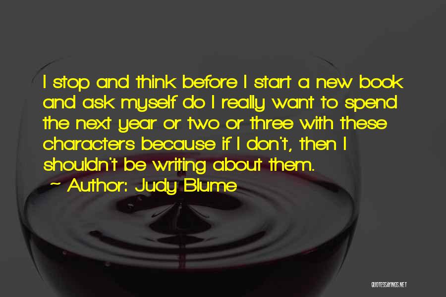 Start New Year Quotes By Judy Blume