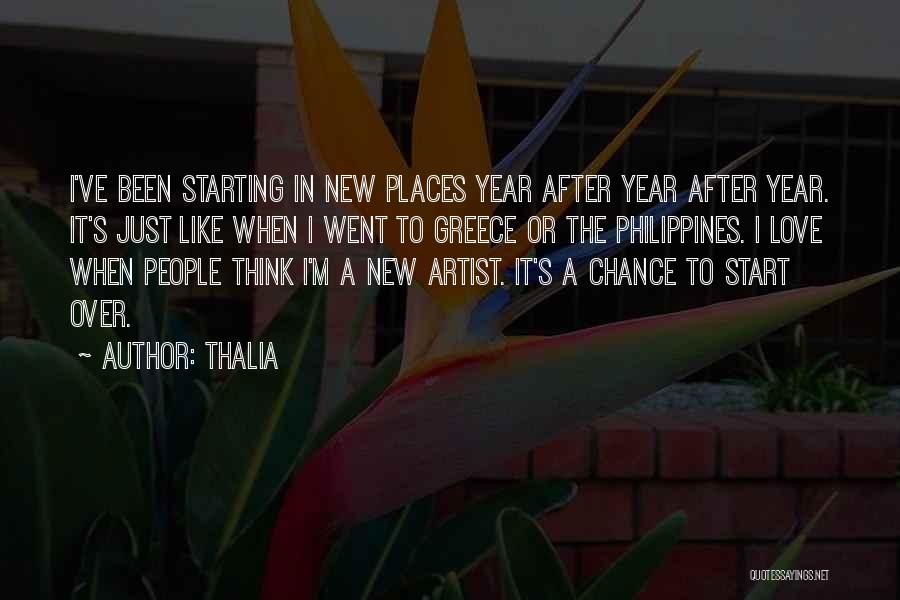 Start New Year Quotes By Thalia