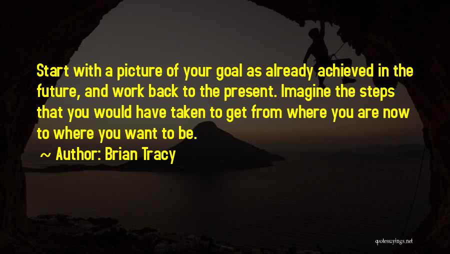 Start Now Start Where You Are Quotes By Brian Tracy