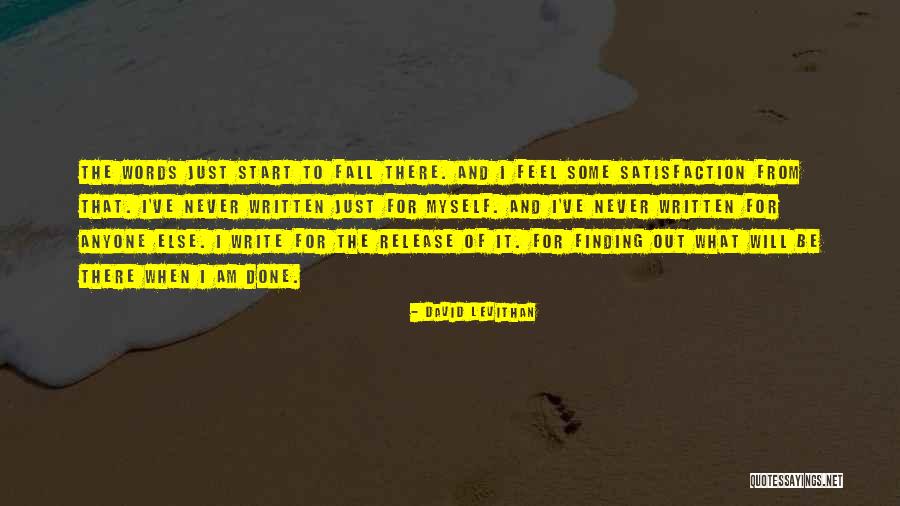Start Of Fall Quotes By David Levithan Start Of Fall Quotes By David Levithan