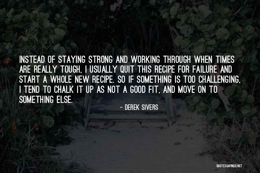 Start Of Something New Quotes By Derek Sivers