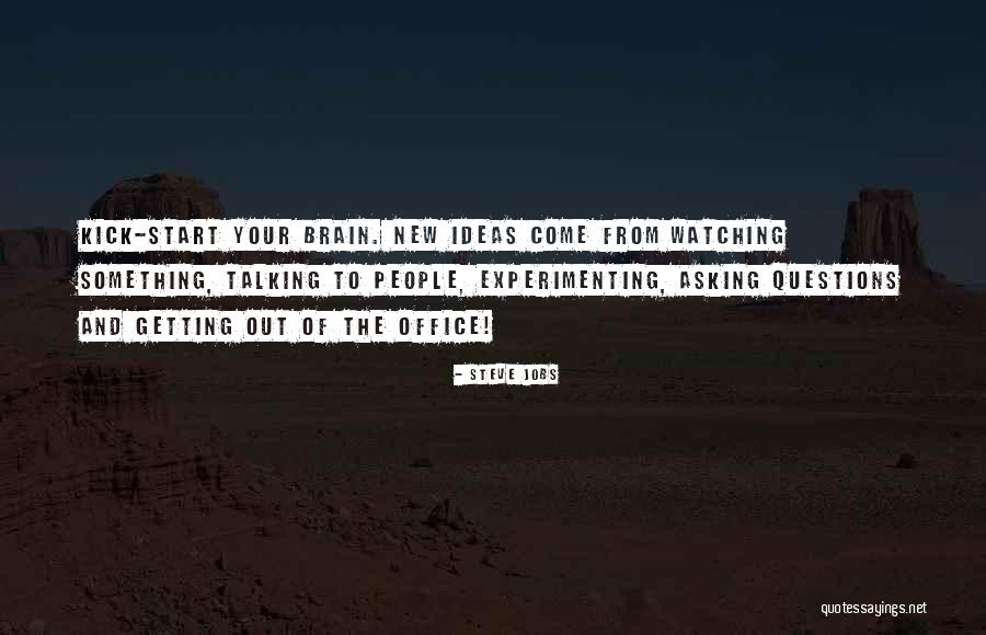 Start Of Something New Quotes By Steve Jobs