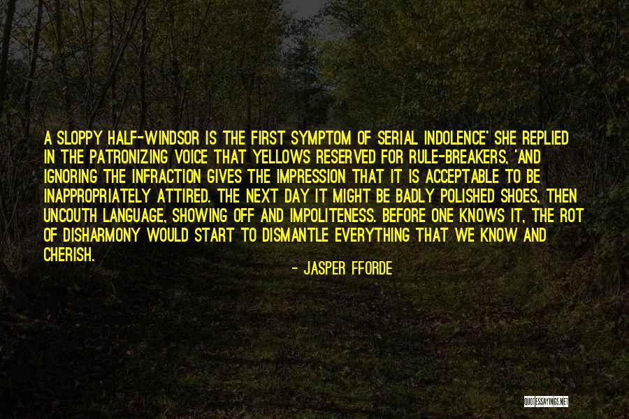 Start Off The Day Quotes By Jasper Fforde Start Off The Day Quotes By Jasper Fforde