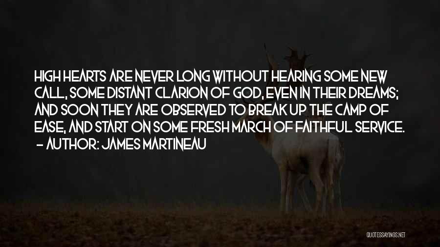 Start Over Fresh Quotes By James Martineau