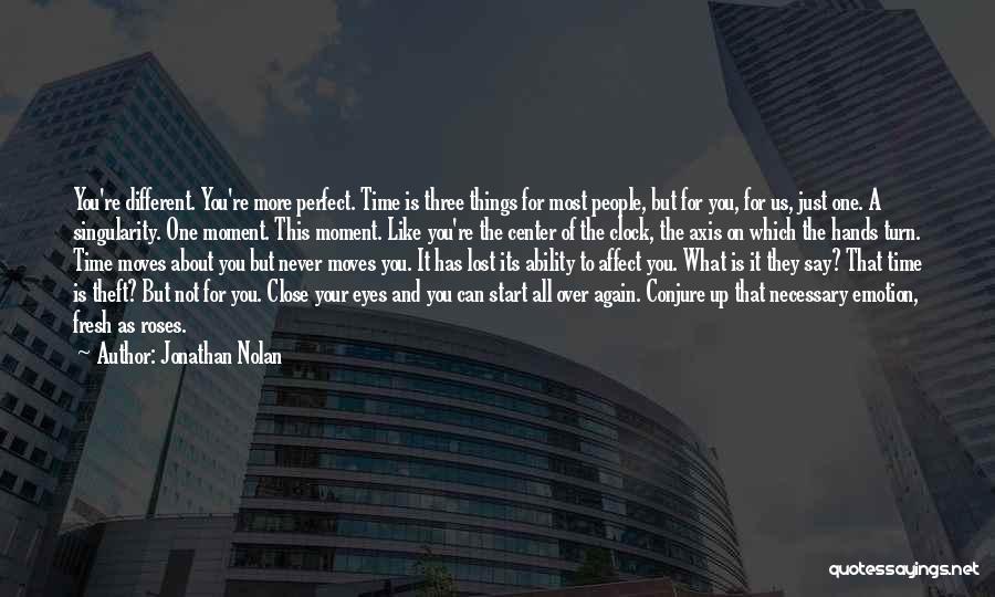 Start Over Fresh Quotes By Jonathan Nolan