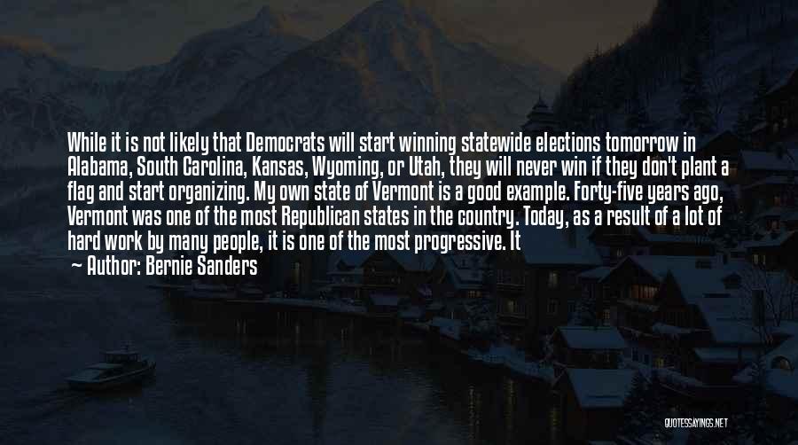 Start Over Tomorrow Quotes By Bernie Sanders