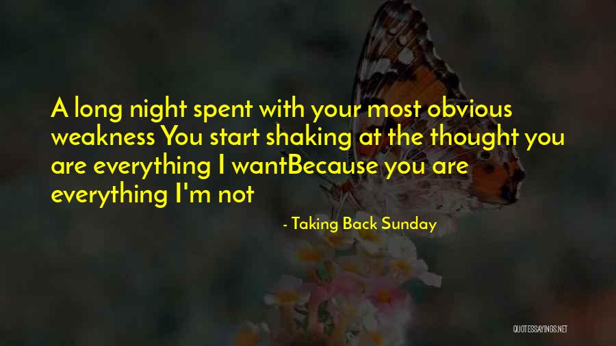 Start Shaking Quotes By Taking Back Sunday Start Shaking Quotes By Taking Back Sunday