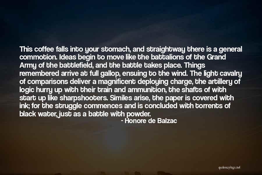 Start The Commotion Quotes By Honore De Balzac Start The Commotion Quotes By Honore De Balzac