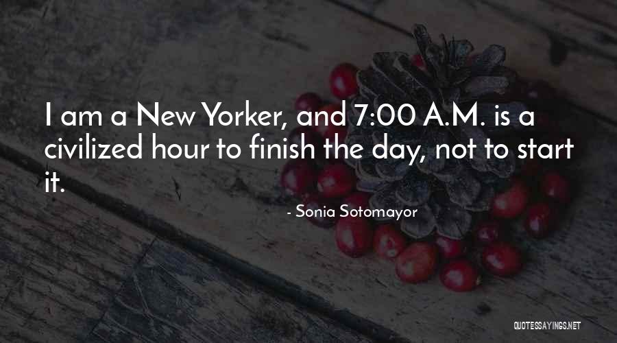 Start The Morning Quotes By Sonia Sotomayor Start The Morning Quotes By Sonia Sotomayor
