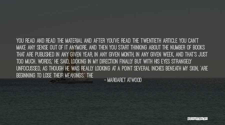Start The Week Quotes By Margaret Atwood Start The Week Quotes By Margaret Atwood