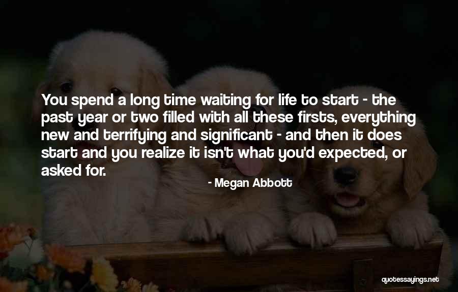 Start To A New Year Quotes By Megan Abbott