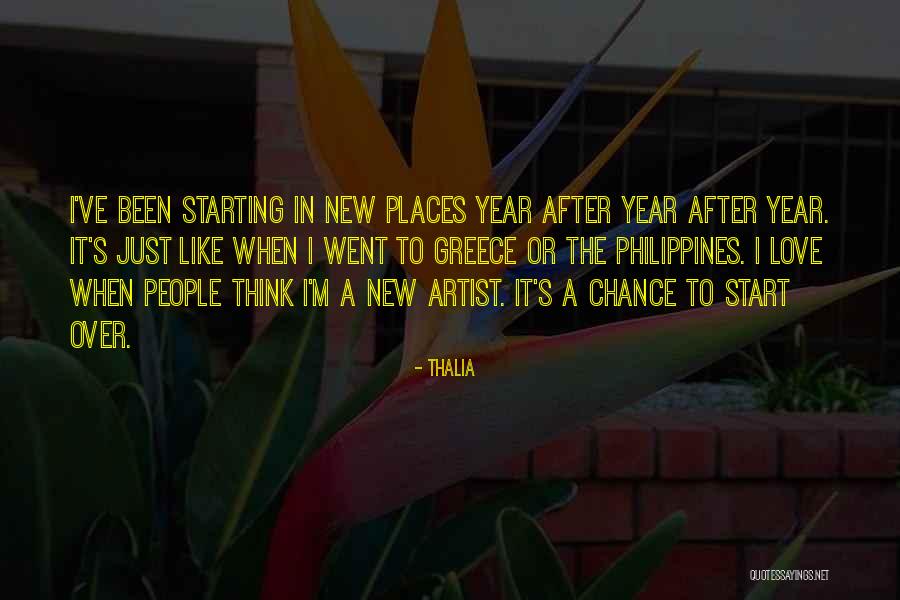 Start To A New Year Quotes By Thalia