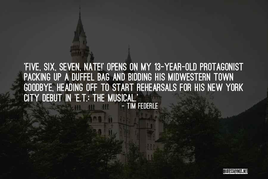 Start To A New Year Quotes By Tim Federle