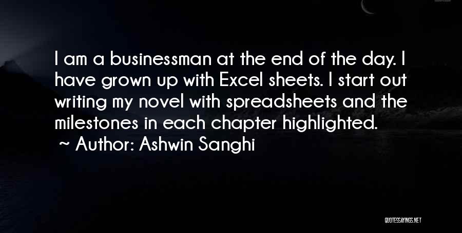 Start Up Day Quotes By Ashwin Sanghi