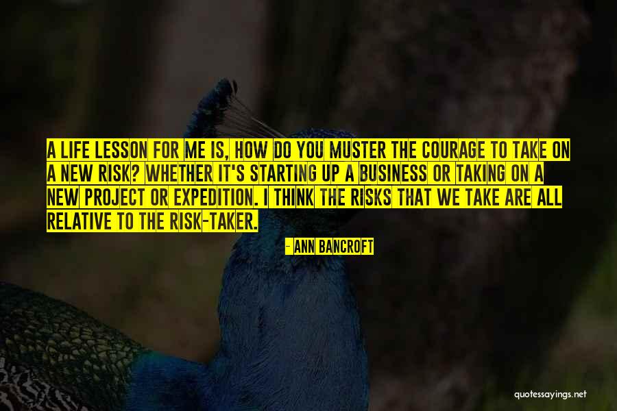 Starting A New Project Quotes By Ann Bancroft Starting A New Project Quotes By Ann Bancroft