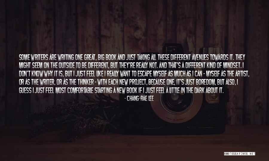 Starting A New Project Quotes By Chang-rae Lee Starting A New Project Quotes By Chang-rae Lee