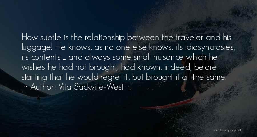 Starting A Relationship Over Quotes By Vita Sackville-West