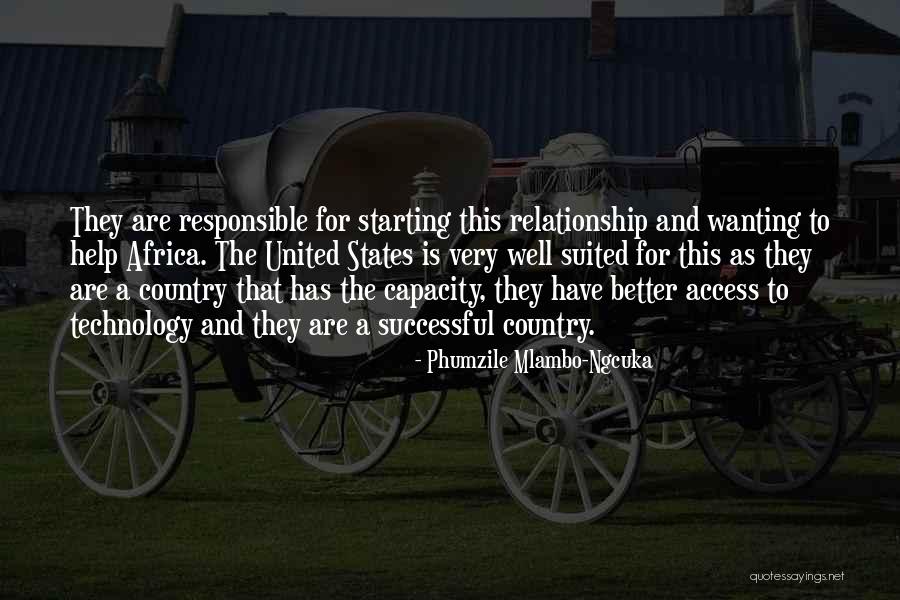 Starting A Relationship Quotes By Phumzile Mlambo-Ngcuka Starting A Relationship Quotes By Phumzile Mlambo-Ngcuka