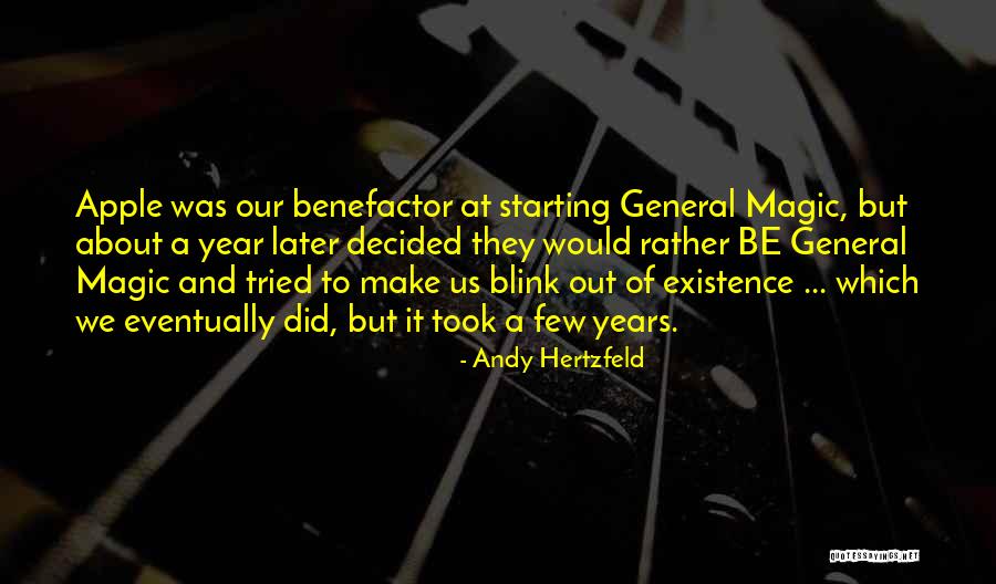 Starting A Year Quotes By Andy Hertzfeld