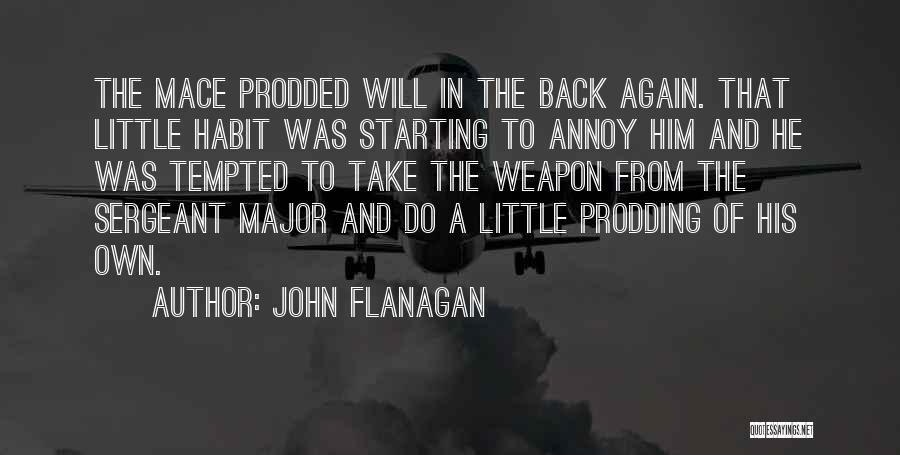 Starting Again Quotes By John Flanagan