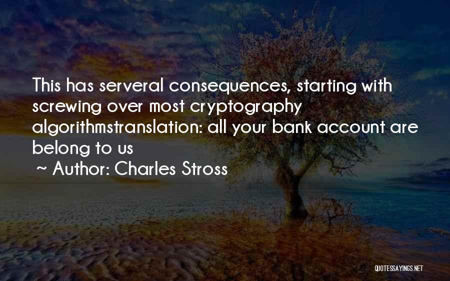 Starting All Over Quotes By Charles Stross