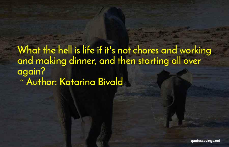 Starting Life All Over Again Quotes By Katarina Bivald