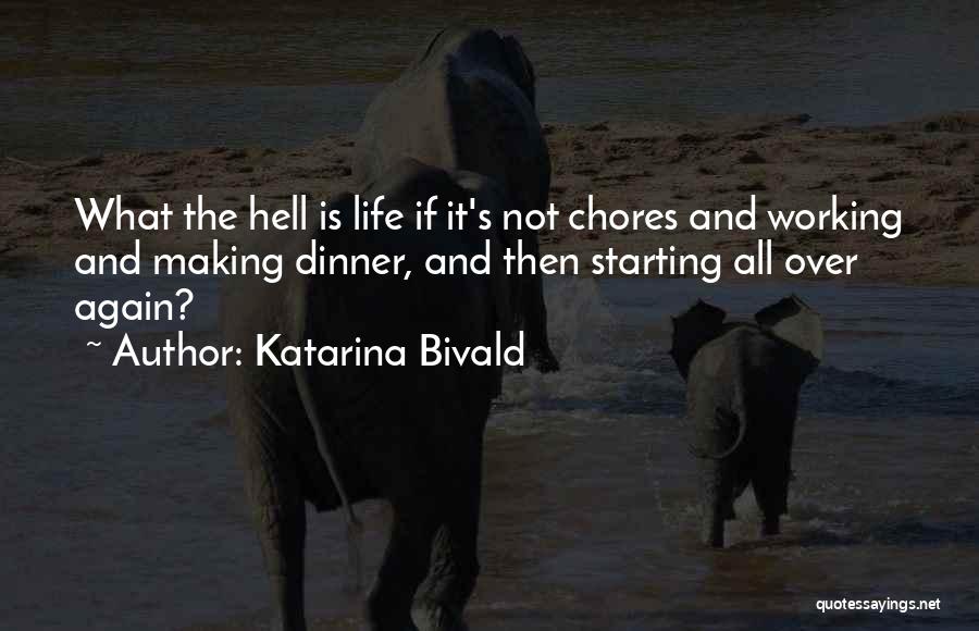 Starting Life Over Again Quotes By Katarina Bivald