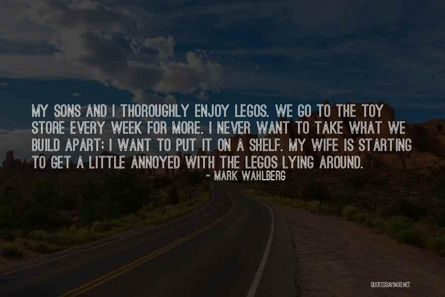 Starting Off The Week Quotes By Mark Wahlberg