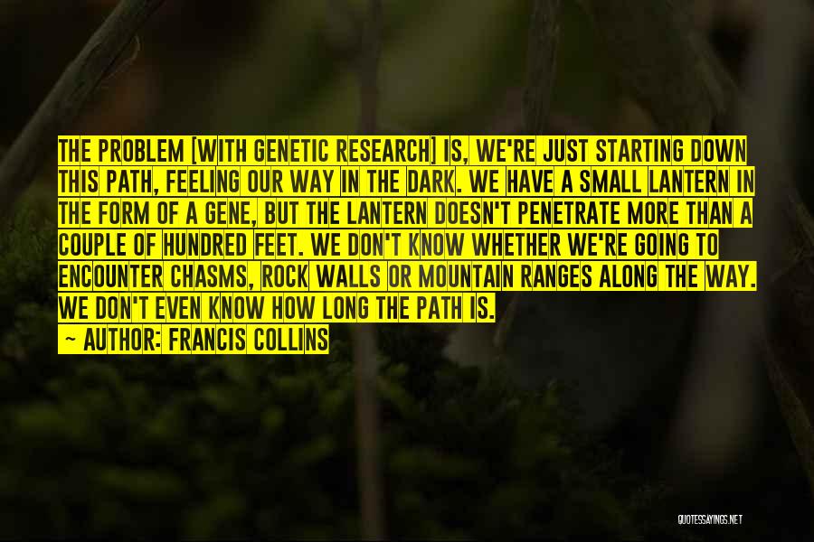 Starting Out Small Quotes By Francis Collins