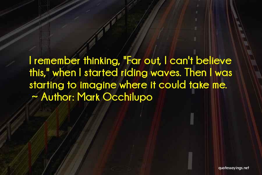 Starting Over In Sports Quotes By Mark Occhilupo