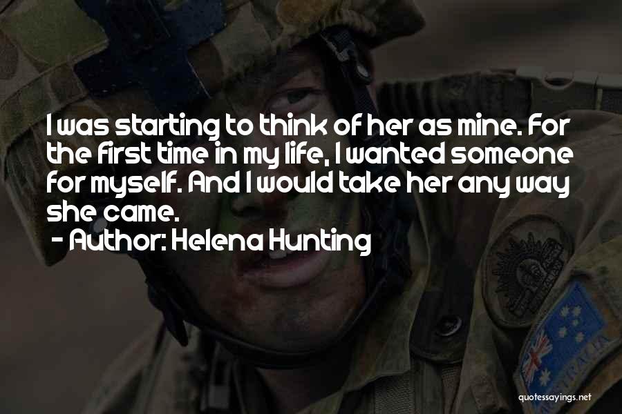 Starting Over In Your Life Quotes By Helena Hunting