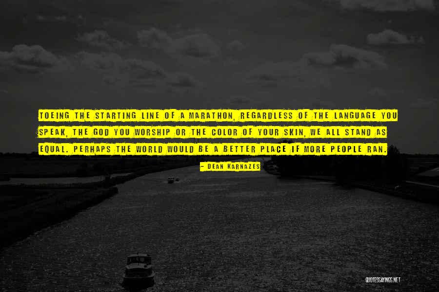 Starting Over With God Quotes By Dean Karnazes Starting Over With God Quotes By Dean Karnazes