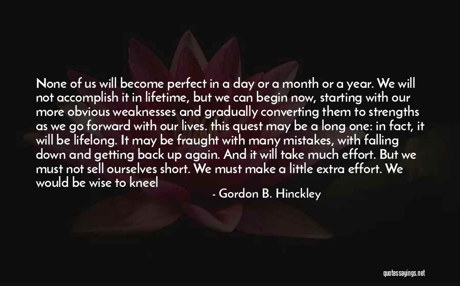 Starting Over With God Quotes By Gordon B. Hinckley Starting Over With God Quotes By Gordon B. Hinckley