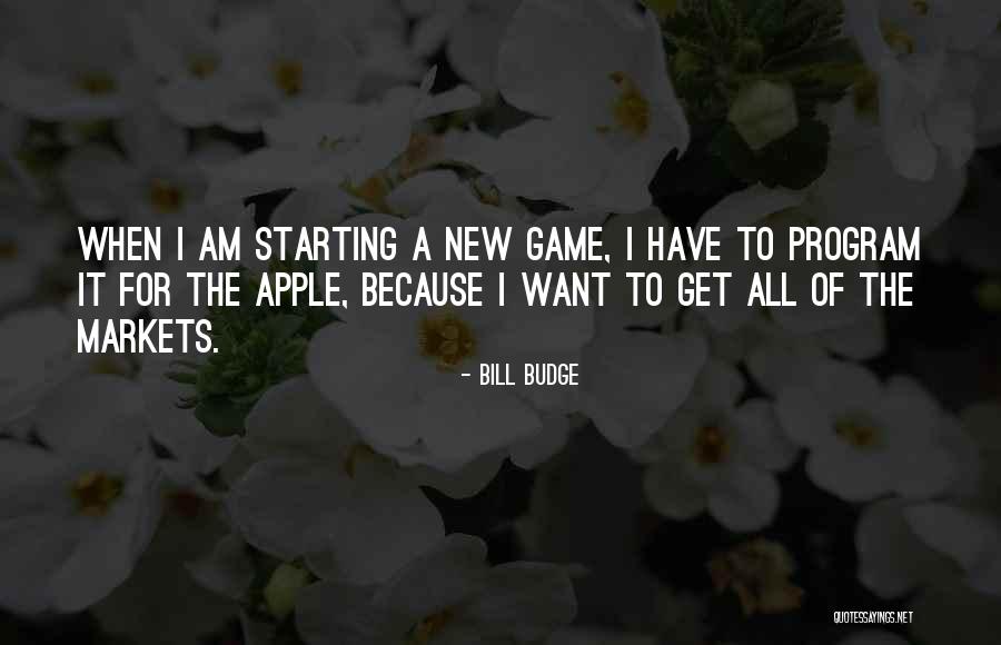 Starting Over With Someone New Quotes By Bill Budge