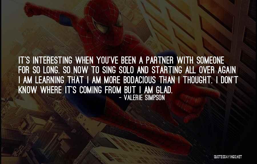 Starting Over With Someone Quotes By Valerie Simpson Starting Over With Someone Quotes By Valerie Simpson