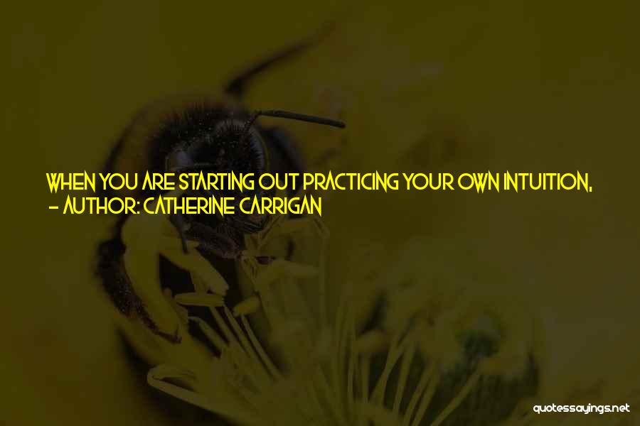 Starting The Day Quotes By Catherine Carrigan