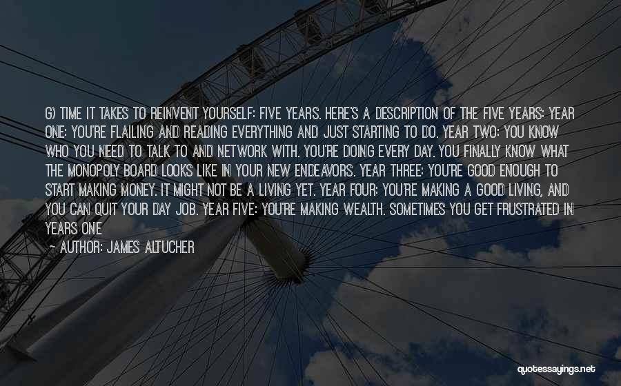 Starting The New Year Quotes By James Altucher