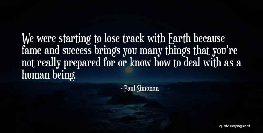 Starting To Lose It Quotes By Paul Simonon Starting To Lose It Quotes By Paul Simonon