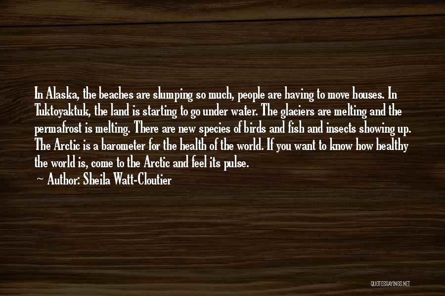 Starting To Move On Quotes By Sheila Watt-Cloutier