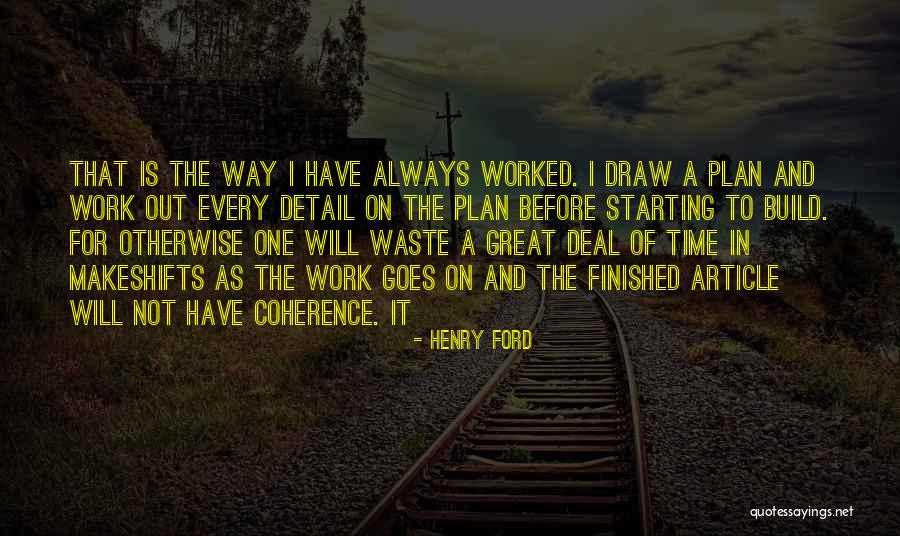 Starting Work Quotes By Henry Ford Starting Work Quotes By Henry Ford