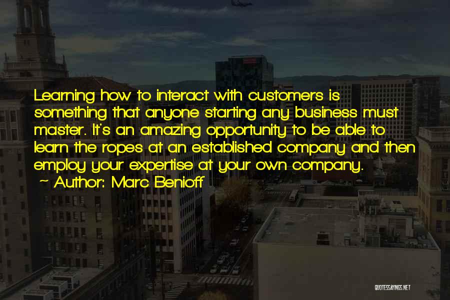 Starting Your Own Business Quotes By Marc Benioff